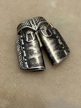 Vintage Silver Chaps Charm